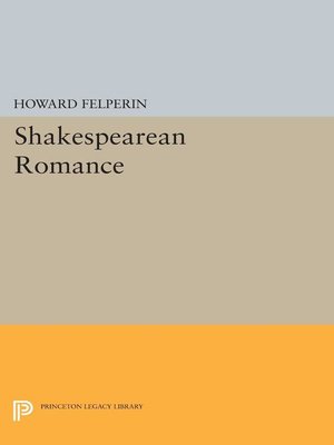 cover image of Shakespearean Romance